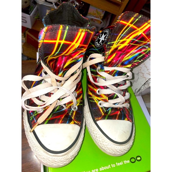 Chuck Taylor all star converse pride mens Sz 6 womens Sz 8 EU Sz 39 - Picture 6 of 8